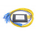 PLC-216-SC 2分16 SC單模光纖分光器 2分16光纖分路器SC/UPC接頭盒式 盒式分光器SC尾纖式 sc/upc分路器電信級光纖分光器 SC/UPC 2分16分路器